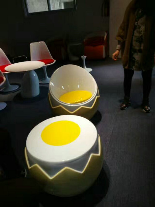 New Design Living Room Speaker Leisure Chair Egg Chair Cheap