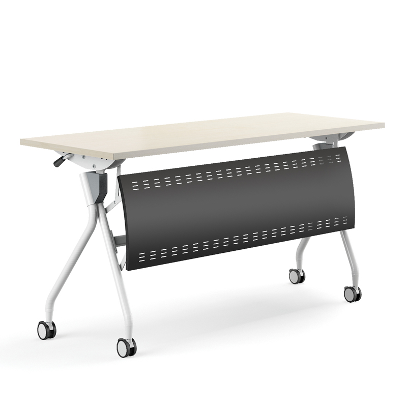 Metal Office Furniture Foldable Training Conference Desk Student