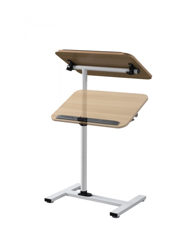 Smart office furniture hydraulic computer lift adjustable height table