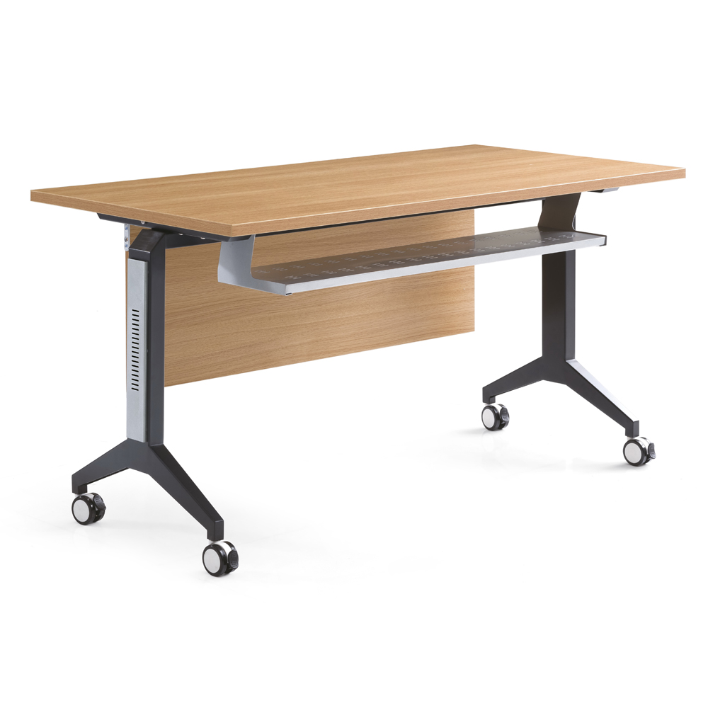 High quality metal folding training study table movable conference ...